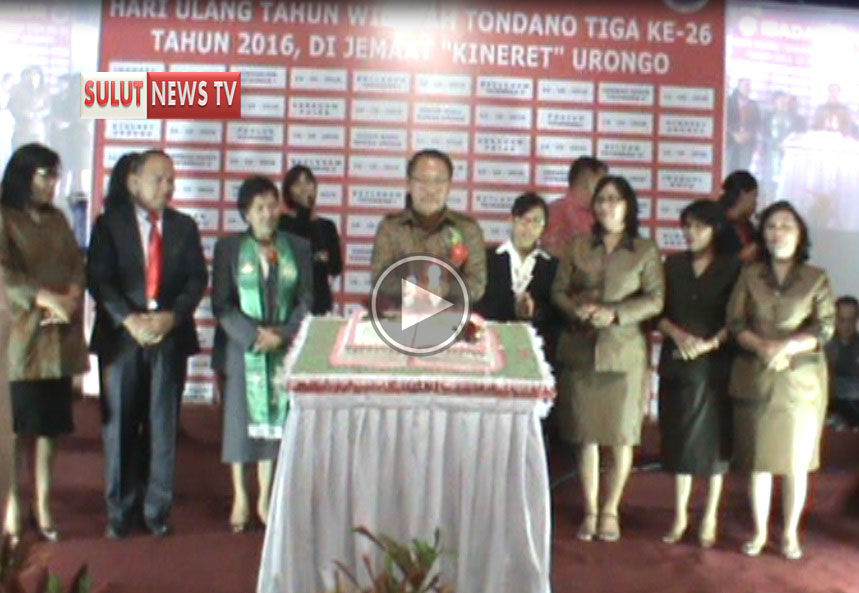 Dipimpin Ibu Olga Perayaan Hut Jemaat GMIM Wilayah Tondano 3 Sukses&nbsp;Digelar