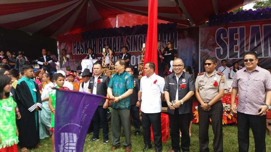Perayaan Paskah Remaja GMIM Sukses di Gelar, Rayon Minut Raih Tropy Bupati&nbsp;JWS