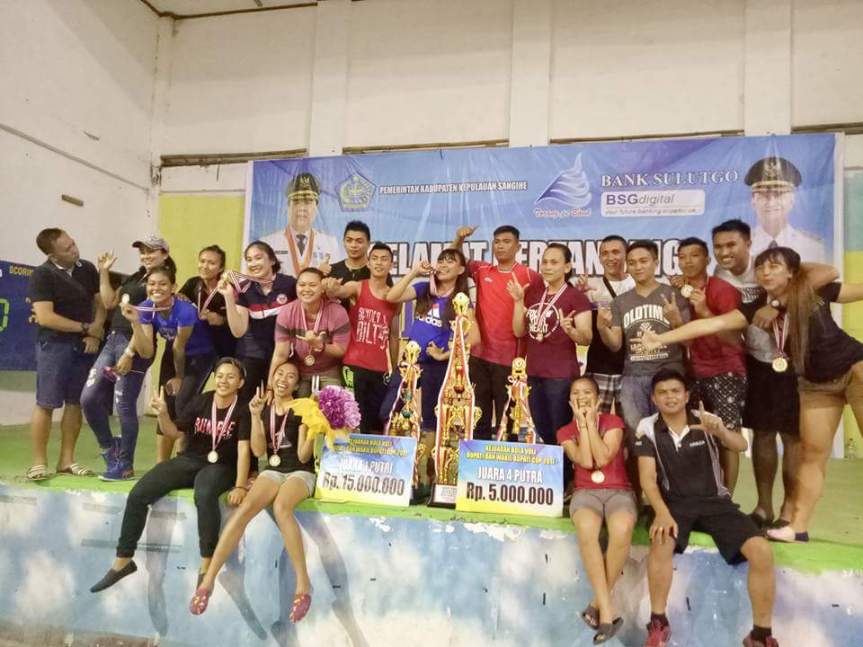 Tim Bola Voli JWS Perjuangan Putri Jawara Di&nbsp;Tahuna