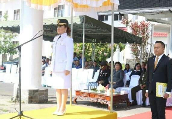 Sompotan Irup Hari Pahlawan di Kota&nbsp;Tomohon