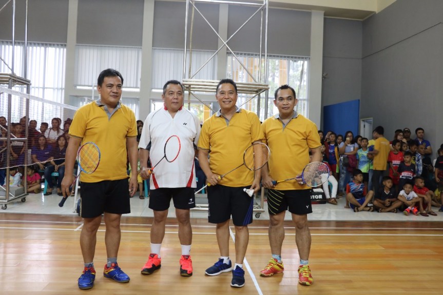 Eman Buka Kejuaraan Bulutangkis Walikota dan Wakil Walikota Cup se-Sulut tahun&nbsp;2017