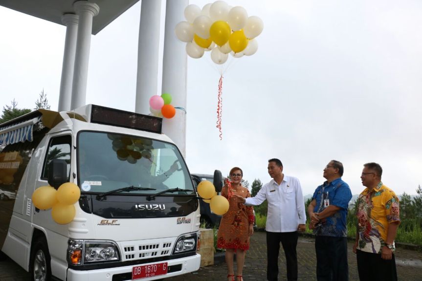 Pemkot Tomohon Luncurkan Mobil Pajak&nbsp;Keliling