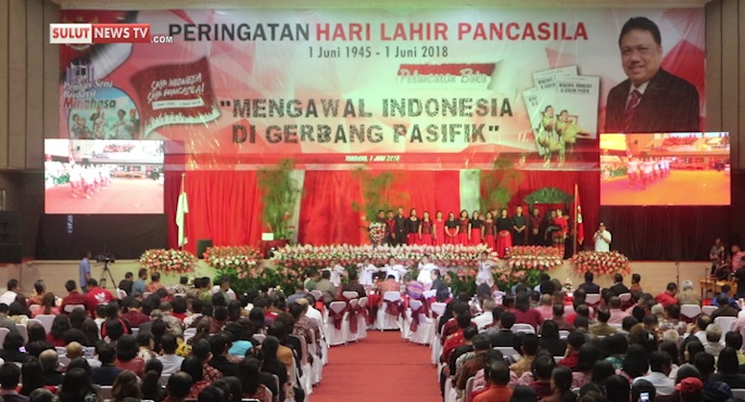 Pemkab Minahasa Gelar Peringatan Hari Lahir Pancasila&nbsp;(Video)