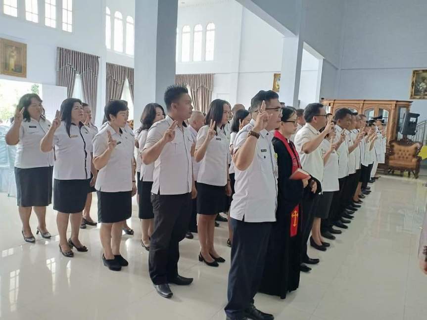 Walikota Tomohon Rolling Sejumlah Pejabat Eselon, Ini Nama Pejabat Yang di&nbsp;Lantik