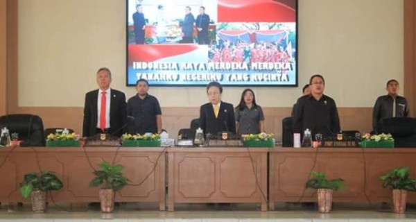 Dipimpin Ketua DPRD Minsel, Rapat Paripurna Bahas Tiga&nbsp;Agenda