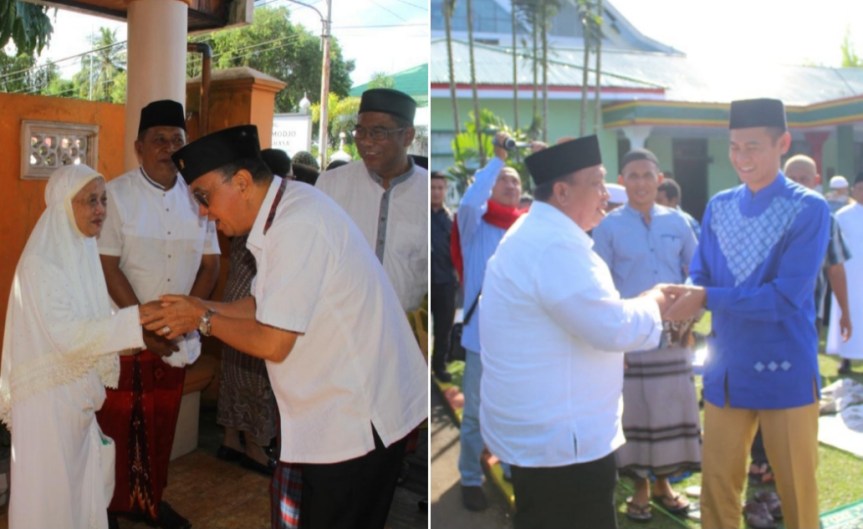 [VIDEO] Bupati dan Wakil Bupati Minahasa Hadiri Sholad Ied dan Rayakan Lebaran dengan Umat Muslim di&nbsp;Minahasa
