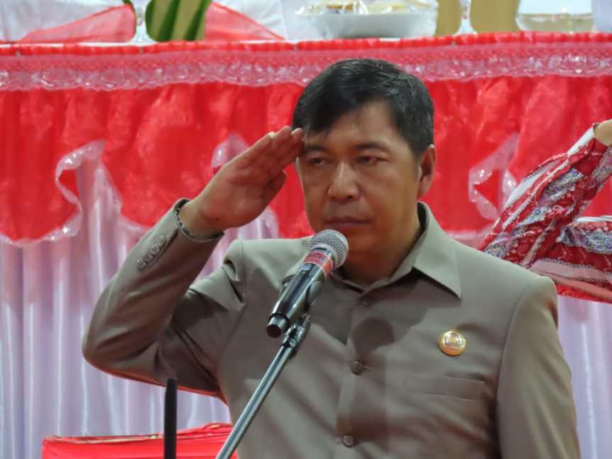 25 Paskibraka Mitra Dikukuhkan, Bupati JS : Kibarkan Merah Putih dengan&nbsp;Kebanggaan!