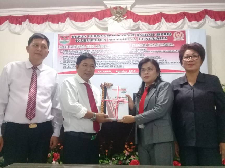 Tujuh Hal yang Menjadi Fokus Pemkab Mitra, Dalam Penyampaikan Nota Keuangan APBD&nbsp;2020