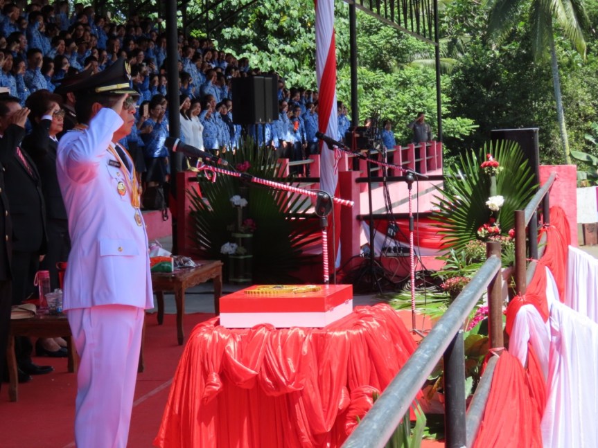 HUT ke-74 Kemerdekaan RI Semarak, Bupati Sumendap Pastikan SDM Mitra&nbsp;Unggul
