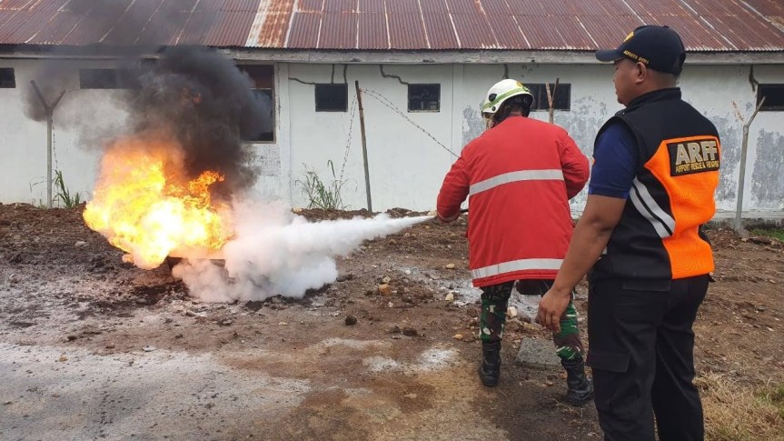 Antisipasi Kebakaran, AP I Gelar Sosialisasi&nbsp;APAR