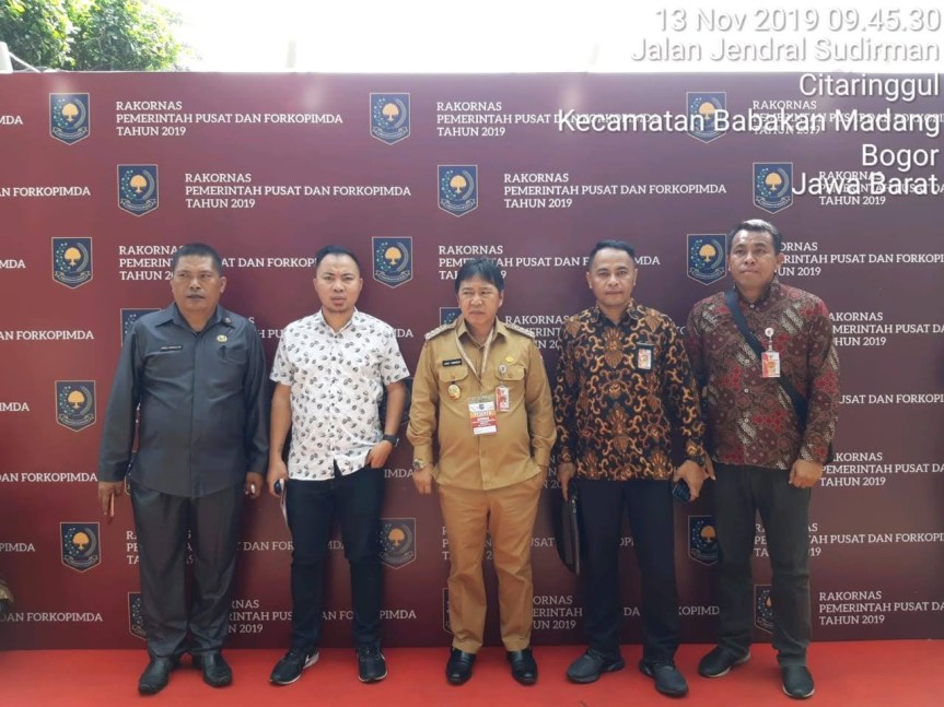 Bupati James Sumendap Hadiri Rakornas Forkopimda&nbsp;se-Indonesia