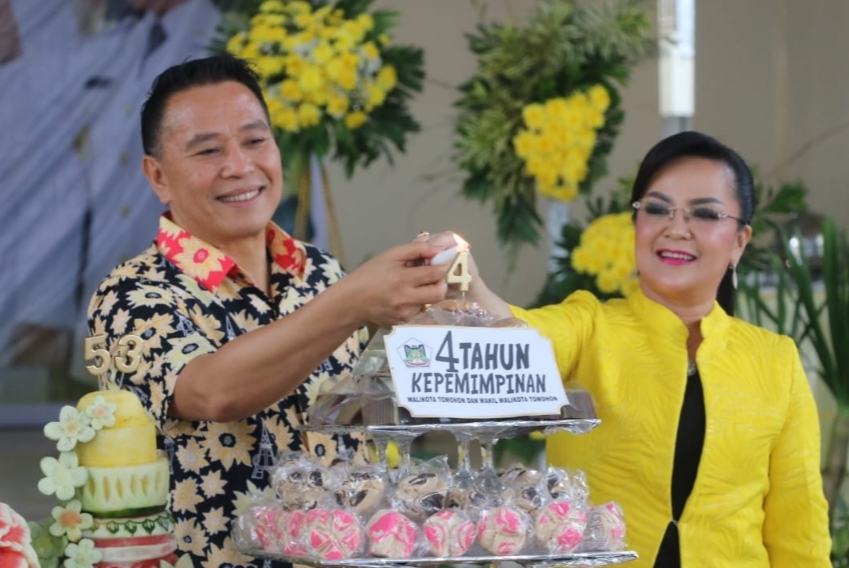 EMAS Syukuri 4 Tahun Mempimpin Kota&nbsp;Tomohon