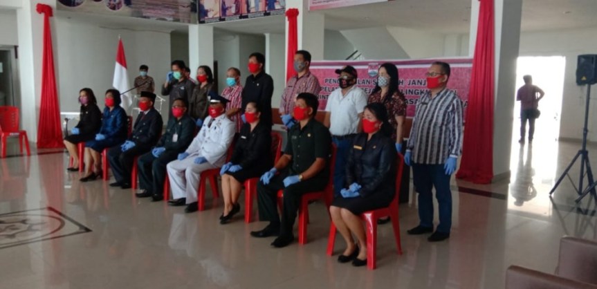 Wabub Legi Lantik sejumlah Penjabat Eselon II dan III Pemkab&nbsp;Mitra