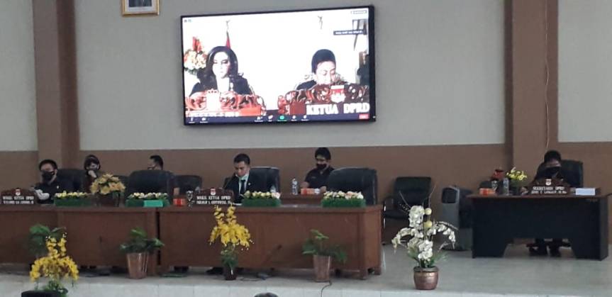 Tiga agenda Rapat Paripurna DPRD Minsel 2
