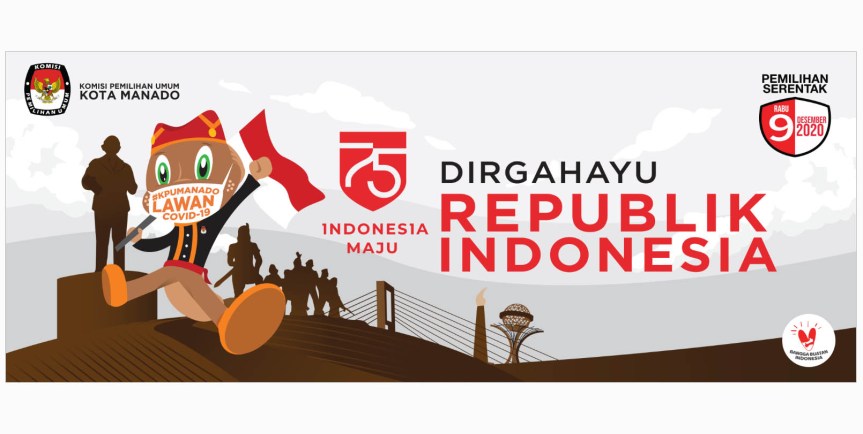 IKLAN HUT RI KPU KOTA MANADO