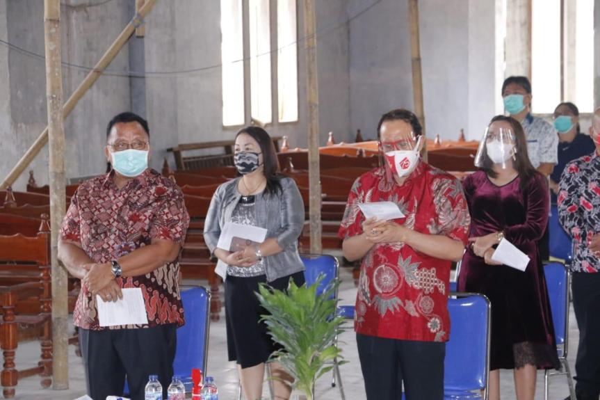 Roring – Dondokambey Panitia Sidang Majelis Sinode Tahunan ke 33 Tahun&nbsp;2020