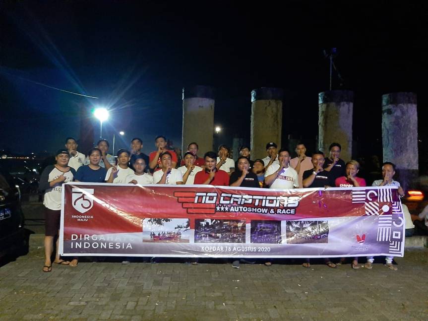 Semarak HUT RI ke-75, Komunitas ‘NoCaptions’ Kopdar ke Benteng&nbsp;Moraya