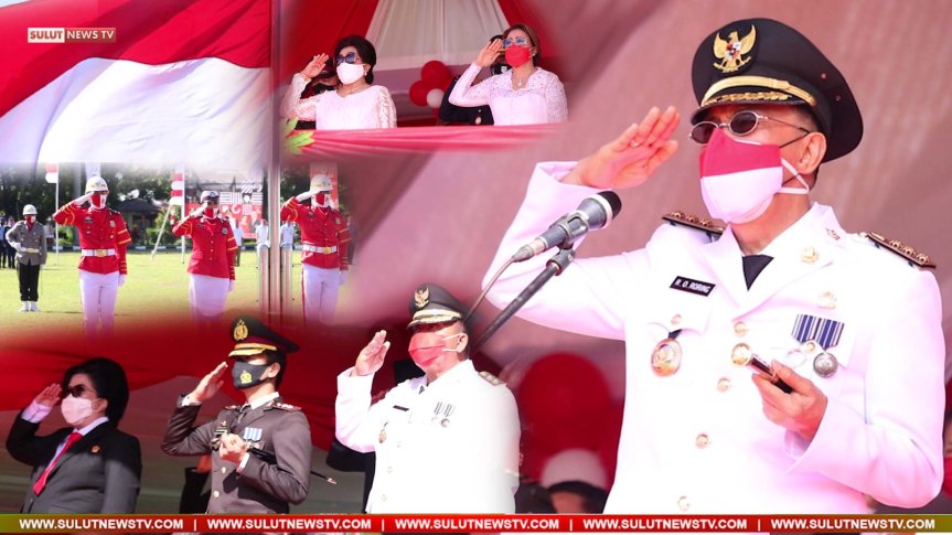 [VIDEO] Upacara Peringatan HUT RI ke-75 Pemkab Minahasa Berlangsung&nbsp;Sukses