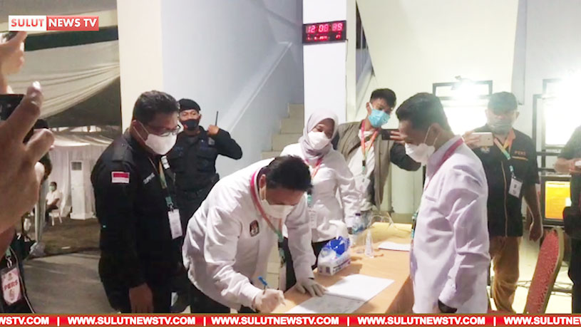[VIDEO] KPU Sulut Resmi Tutup Pendaftaran Paslon Pilgub&nbsp;2020