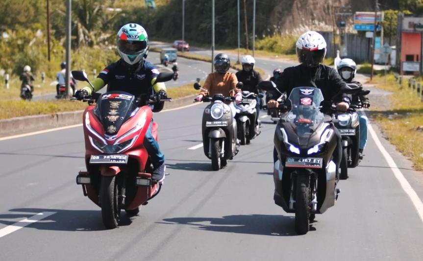Flashback Iven Honda Bikers Day, DAW Lakukan Touring Explore Ride Sekalian Memberi&nbsp;Bantuan