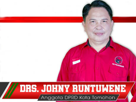 Johny Runtuwene Sah Jabat Wakil Ketua DPRD&nbsp;Tomohon
