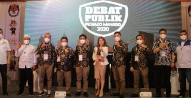 KPU Manado Gelar Debat Publik Calon Wakil&nbsp;Walikota