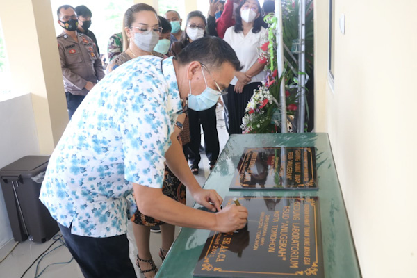 Lab PCR Hadir di Tomohon, Hanya 6 Jam Hasil Tes Swab Covid-19&nbsp;Selesai