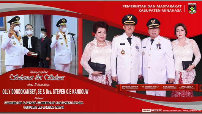 ROR RD Ucapkan Selamat Atas Dilantiknya ODSK Sebagai Gubernur dan Wagub&nbsp;Sulut