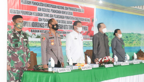 Pimpin Rapat Forkopimda,  Ringkuangan : Kota Tomohon Siap Sambut Pemimpin Kota Tomohon Yang&nbsp;Baru