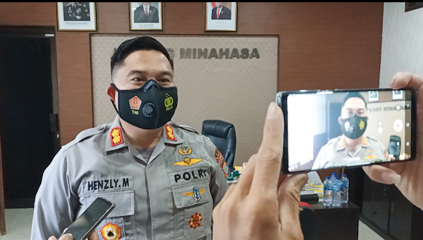 Kasus Covid-19 Menurun, Polres Minahasa Tetap Lakukan Operasi&nbsp;Yustisi