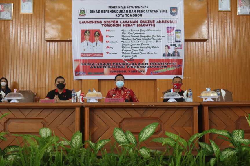 Pemkot Tomohon Launching Aplikasi Sloath Dan Implementasi Program Unggulan&nbsp;CSWL