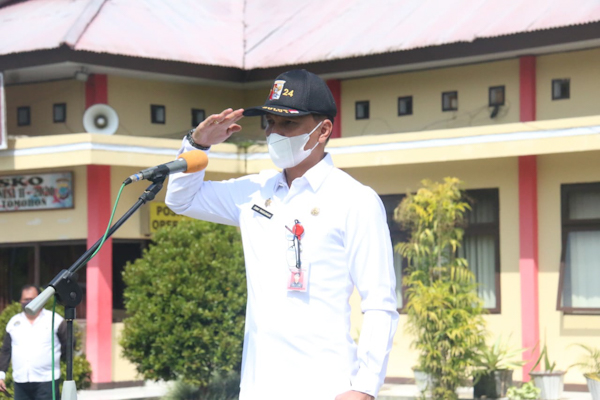 Sekkot Ringkuangan Pimpin Apel Gelar Pasukan Operasi Terpusat Ketupat&nbsp;Samrat