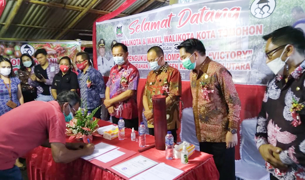 CSWL Kukuhkan 3 Kelompok Tani Kelurahan&nbsp;Kakaskasen