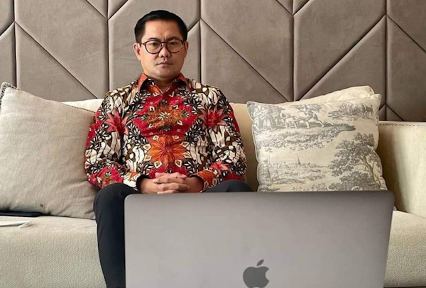 Bupati Ganda Rapat Virtual Dengan&nbsp;Presiden