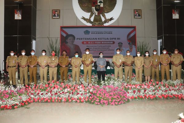 Caroll Wenny Bersama Kepala Daerah Se-Sulut Tatap Muka Bersama Ketua DPR&nbsp;RI