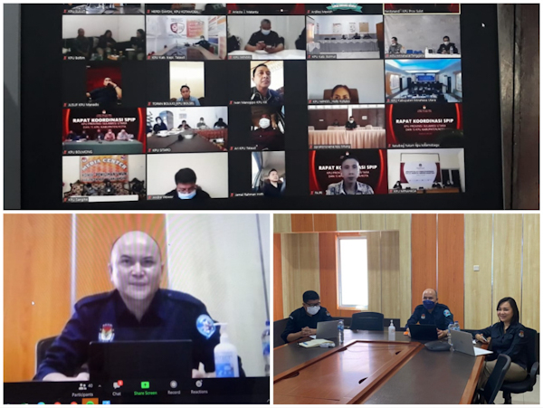 Menuju Pemilu 2024, KPU Sulut Gelar Rakor Implementasi SPIP dengan 15 KPU&nbsp;Kabupaten/Kota