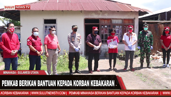 [VIDEO] 9 Keluarga Korban Kebakaran di MinahasaTerima&nbsp;Bantuan