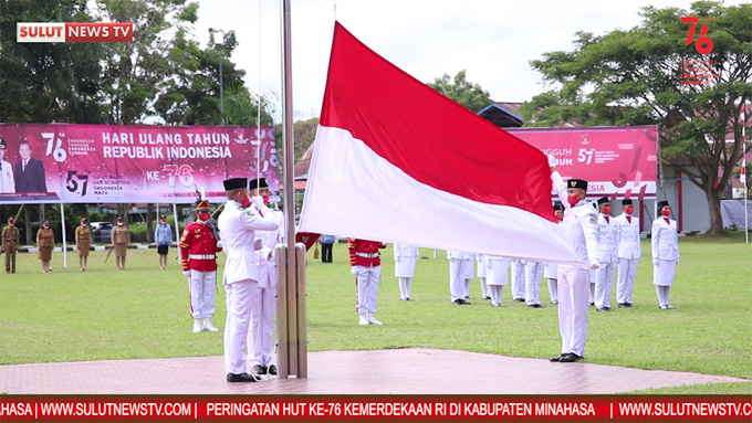 [VIDEO] Rangkaian Peringatan HUT RI Ke- 76 Pemkab Minahasa Sukses&nbsp;Digelar