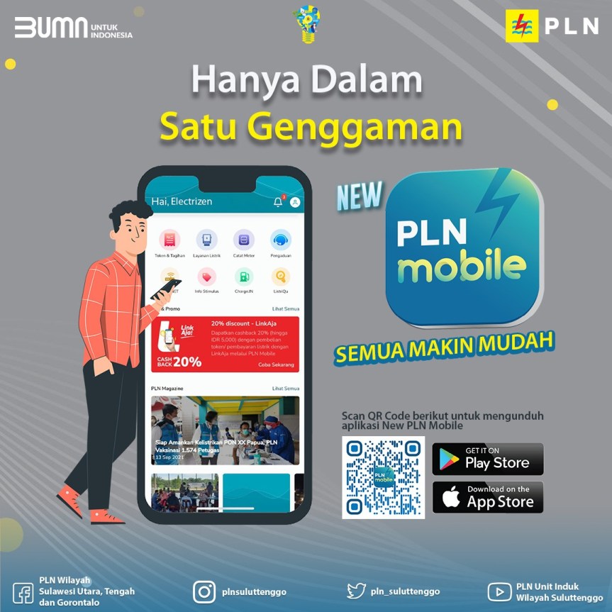 PLN Mobile Bukti Transformasi Nyata PLN, Beri Kemudahan Bertransaksi Hanya Dengan Satu&nbsp;Genggaman