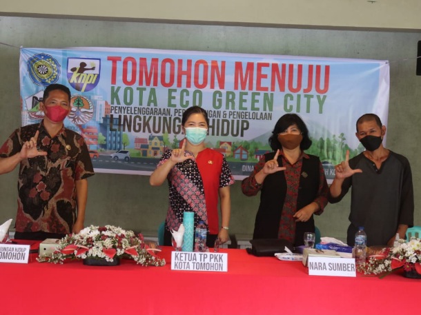 Menuju Kota Eco Green City, Pemkot Tomohon laksanakan Sosialisasi Penyelenggaraan, Perlindungan Dan Pengelolaan Lingkungan&nbsp;Hidup