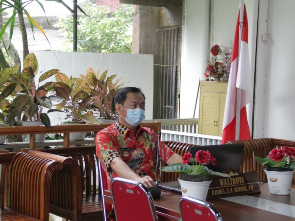 Penyerahan Penghargaan Paritrana Award Oleh Wakil Presiden, Wali Kota Senduk : Ini Bentuk Dukungan Terhadap Gubernur&nbsp;Sulut