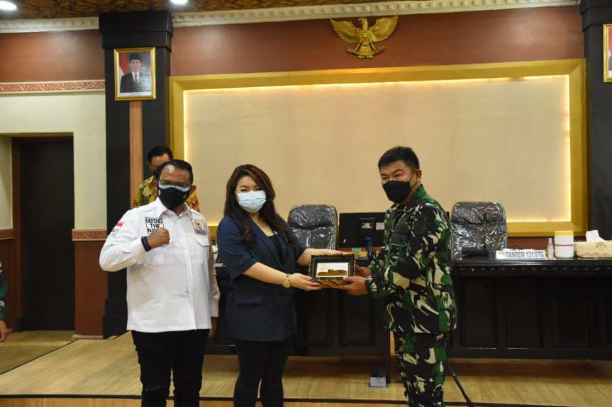 Danrem 131/Santiago Terima Kunjungan Komisi I DPR&nbsp;RI