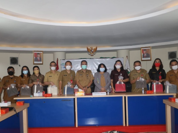 Menuju Universal Work Coverages, Pemkot Tomohon Bahas Monitoring Evaluasi Bersama BPJS&nbsp;Ketenagakerjaan