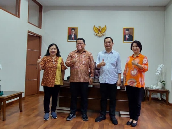Bertandang Dikementerian Kesehatan, Wali Kota Senduk Konsultasikan Strategi Pengendalian Covid dan TBC di Kota&nbsp;Tomohon