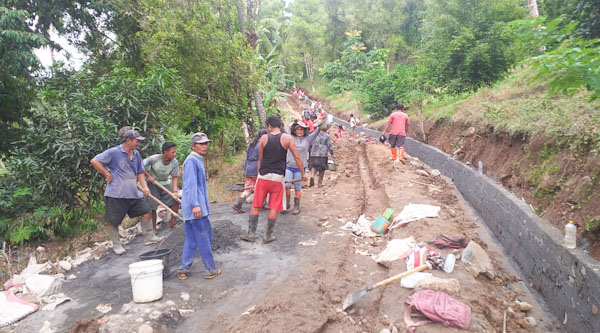 Selain BLT, Pengelolaan DD tahap III Desa Ongkau I untuk pembangunan&nbsp;rainase