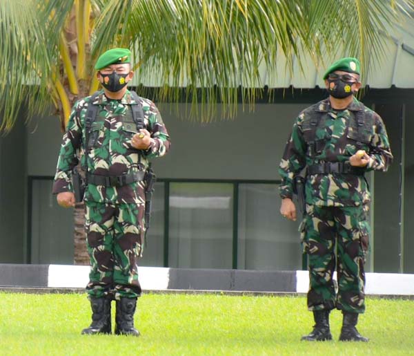 Danrem 131/Santiago Hadiri Upacara HUT Infanteri Ke – 73 di Makodam&nbsp;XIII/Merdeka