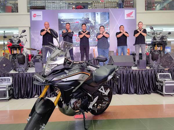Pertama di Indonesia, DAW Kenalkan New CB150X di&nbsp;Sulut