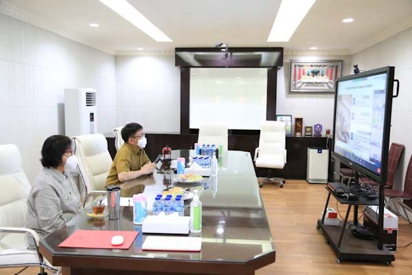 Wali Kota AA Ikuti Raker Dengan&nbsp;Kemendagri