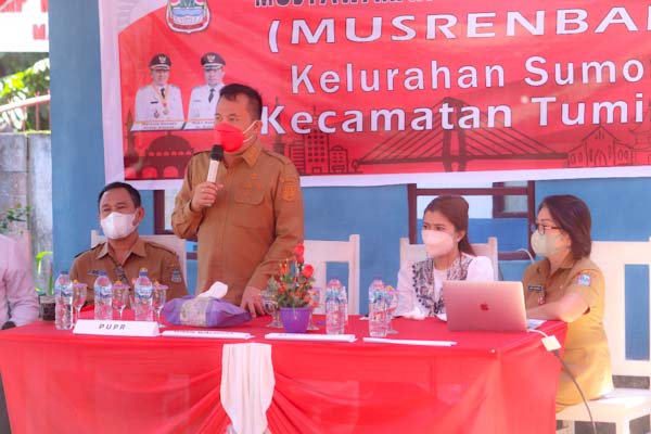 Musrembang di Tuminting, Wawali RS Pastikan Pembangunan Infrastruktur Akan Berjalan Sesuai Visi dan&nbsp;Misi