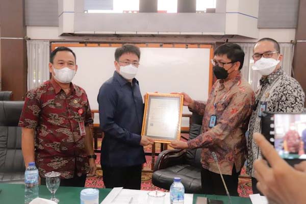 Kepada Kemenkumham, Wali Kota AA Siap Berkoordinasi Terkait Pelayanan&nbsp;Publik